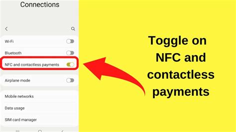 add nfc card to android phone|enable nfc on cell phone.